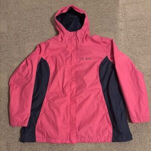 Columbia Arcadia II Omni Tech waterproof breathable Spring jacket Size 2X